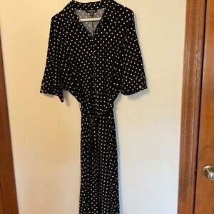 Ralph Lauren Black with white dots Dress